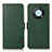 Custodia Portafoglio In Pelle Cover con Supporto B03H per Huawei Enjoy 50 Pro Verde