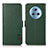 Custodia Portafoglio In Pelle Cover con Supporto B03H per Huawei Honor Magic5 5G Verde