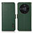 Custodia Portafoglio In Pelle Cover con Supporto B03H per Huawei Honor X9b 5G Verde