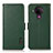 Custodia Portafoglio In Pelle Cover con Supporto B03H per Nokia 5.4 Verde