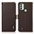 Custodia Portafoglio In Pelle Cover con Supporto B03H per Nokia C31 Marrone