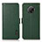 Custodia Portafoglio In Pelle Cover con Supporto B03H per Nokia G300 5G Verde