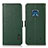 Custodia Portafoglio In Pelle Cover con Supporto B03H per Nokia XR20 Verde