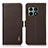 Custodia Portafoglio In Pelle Cover con Supporto B03H per OnePlus 10 Pro 5G Marrone