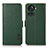 Custodia Portafoglio In Pelle Cover con Supporto B03H per OnePlus 10R 5G Verde