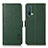 Custodia Portafoglio In Pelle Cover con Supporto B03H per OnePlus Nord CE 5G Verde