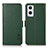 Custodia Portafoglio In Pelle Cover con Supporto B03H per OnePlus Nord N20 5G Verde