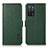 Custodia Portafoglio In Pelle Cover con Supporto B03H per Oppo A53s 5G Verde