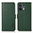 Custodia Portafoglio In Pelle Cover con Supporto B03H per Oppo Reno8 Pro 5G Verde