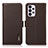 Custodia Portafoglio In Pelle Cover con Supporto B03H per Samsung Galaxy A33 5G Marrone