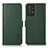 Custodia Portafoglio In Pelle Cover con Supporto B03H per Samsung Galaxy A72 4G Verde