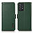 Custodia Portafoglio In Pelle Cover con Supporto B03H per Samsung Galaxy A72 5G Verde