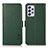 Custodia Portafoglio In Pelle Cover con Supporto B03H per Samsung Galaxy A73 5G Verde