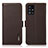 Custodia Portafoglio In Pelle Cover con Supporto B03H per Samsung Galaxy M40S Marrone