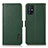 Custodia Portafoglio In Pelle Cover con Supporto B03H per Samsung Galaxy M51 Verde