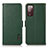 Custodia Portafoglio In Pelle Cover con Supporto B03H per Samsung Galaxy S20 Lite 5G Verde