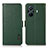 Custodia Portafoglio In Pelle Cover con Supporto B03H per Vivo iQOO Z6 Pro 5G Verde