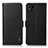 Custodia Portafoglio In Pelle Cover con Supporto B03H per Xiaomi Redmi 9 Activ Nero