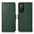 Custodia Portafoglio In Pelle Cover con Supporto B03H per Xiaomi Redmi K30S 5G Verde