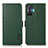 Custodia Portafoglio In Pelle Cover con Supporto B03H per Xiaomi Redmi K50 Gaming AMG F1 5G Verde