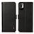 Custodia Portafoglio In Pelle Cover con Supporto B03H per Xiaomi Redmi Note 10 JE 5G Nero