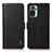 Custodia Portafoglio In Pelle Cover con Supporto B03H per Xiaomi Redmi Note 10S 4G Nero