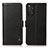 Custodia Portafoglio In Pelle Cover con Supporto B03H per Xiaomi Redmi Note 11 4G (2022) Nero