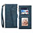 Custodia Portafoglio In Pelle Cover con Supporto B03S per Samsung Galaxy A42 5G