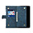 Custodia Portafoglio In Pelle Cover con Supporto B03S per Samsung Galaxy A73 5G
