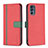Custodia Portafoglio In Pelle Cover con Supporto B04F per Motorola Moto G62 5G