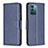 Custodia Portafoglio In Pelle Cover con Supporto B04F per Nokia G11