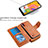 Custodia Portafoglio In Pelle Cover con Supporto B04F per Samsung Galaxy A01 SM-A015