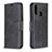 Custodia Portafoglio In Pelle Cover con Supporto B04F per Samsung Galaxy A20s Nero