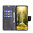 Custodia Portafoglio In Pelle Cover con Supporto B04F per Samsung Galaxy A23s