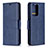 Custodia Portafoglio In Pelle Cover con Supporto B04F per Xiaomi Mi 11T 5G Blu