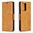 Custodia Portafoglio In Pelle Cover con Supporto B04F per Xiaomi Mi 11T 5G Marrone Chiaro