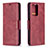 Custodia Portafoglio In Pelle Cover con Supporto B04F per Xiaomi Mi 11T 5G Rosso