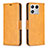 Custodia Portafoglio In Pelle Cover con Supporto B04F per Xiaomi Mi 13 5G Marrone Chiaro