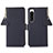 Custodia Portafoglio In Pelle Cover con Supporto B04H per Sony Xperia 5 IV