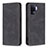 Custodia Portafoglio In Pelle Cover con Supporto B05F per Oppo A94 4G Nero