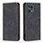 Custodia Portafoglio In Pelle Cover con Supporto B05F per Oppo Find X5 Pro 5G Nero