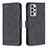 Custodia Portafoglio In Pelle Cover con Supporto B05F per Samsung Galaxy A73 5G Nero