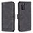 Custodia Portafoglio In Pelle Cover con Supporto B05F per Samsung Galaxy S20 FE (2022) 5G Nero