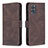 Custodia Portafoglio In Pelle Cover con Supporto B05F per Samsung Galaxy S20 Plus Marrone