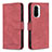 Custodia Portafoglio In Pelle Cover con Supporto B05F per Xiaomi Mi 11i 5G Rosso