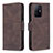 Custodia Portafoglio In Pelle Cover con Supporto B05F per Xiaomi Mi 11T 5G Marrone