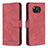Custodia Portafoglio In Pelle Cover con Supporto B05F per Xiaomi Poco X3 Pro Rosso