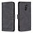 Custodia Portafoglio In Pelle Cover con Supporto B05F per Xiaomi Redmi 9 Prime India Nero