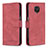 Custodia Portafoglio In Pelle Cover con Supporto B05F per Xiaomi Redmi Note 9S Rosso