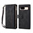 Custodia Portafoglio In Pelle Cover con Supporto B05S per Google Pixel 8 5G Nero